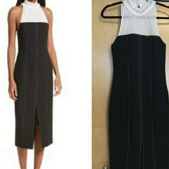 Cinq a  Sept Noemí Halter Neck Dress - Picture 7 of 8